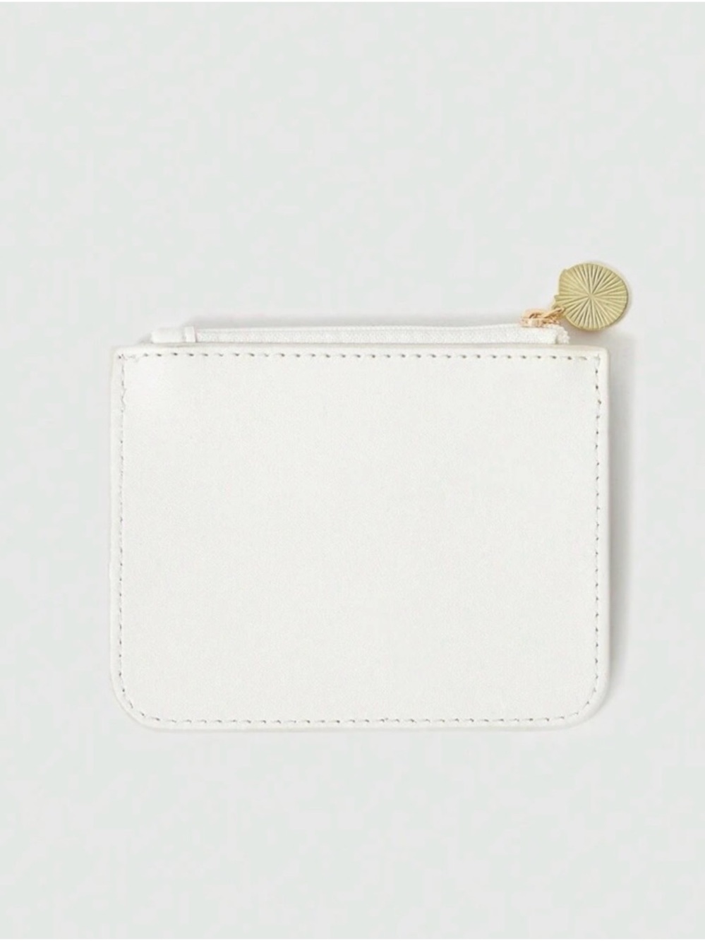 Strawberry Print Card Wallet - White - Picture 3 of 6